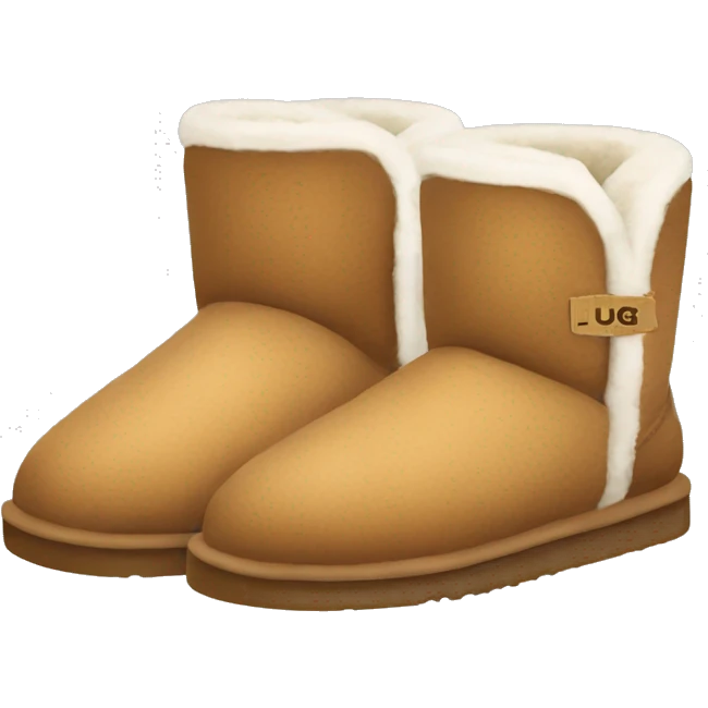 UGG slippers  emoji