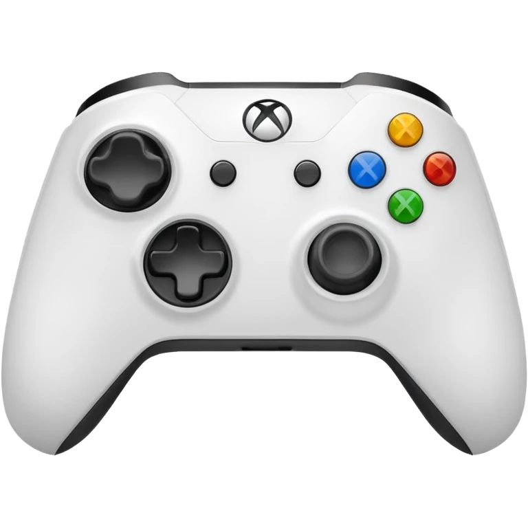 xbox controller white emoji