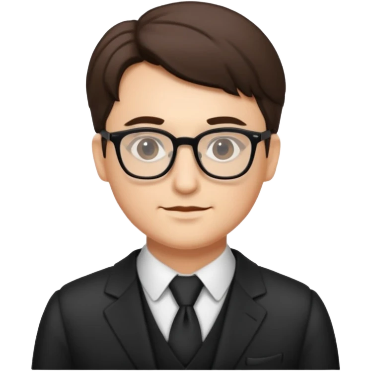 Escritor de libros, muy elegante y formal emoji