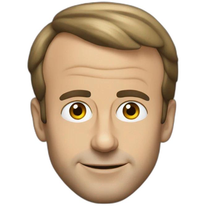 emmanuel macron emoji