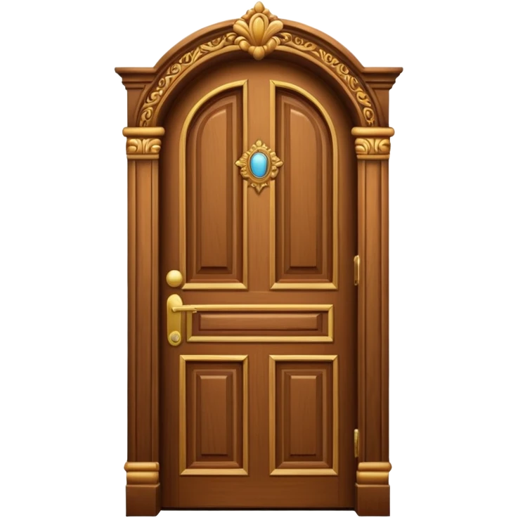 hotel room door emoji