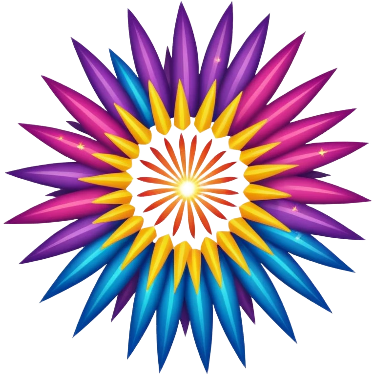 carnival firework burst emoji