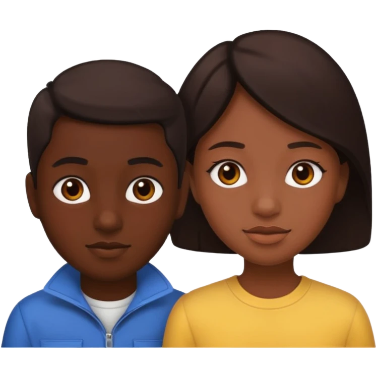 make them balck emoji