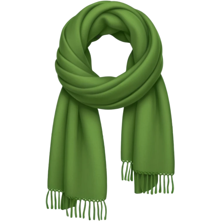 green scarf  emoji