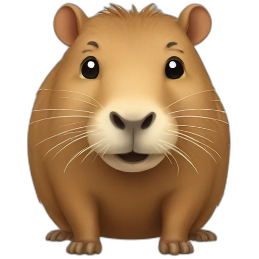 Capybara emoji
