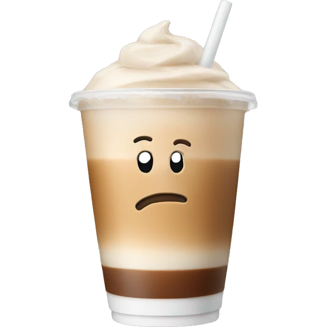 iced latte emoji
