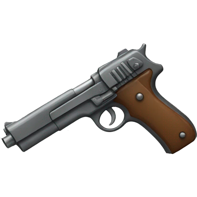 Pistola de silicon  emoji