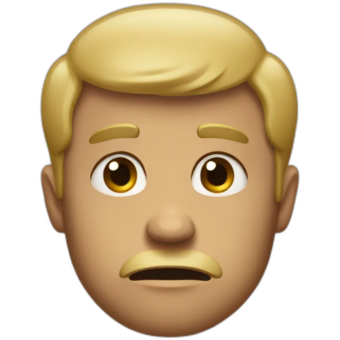 Disappointed judgment emoji emoji
