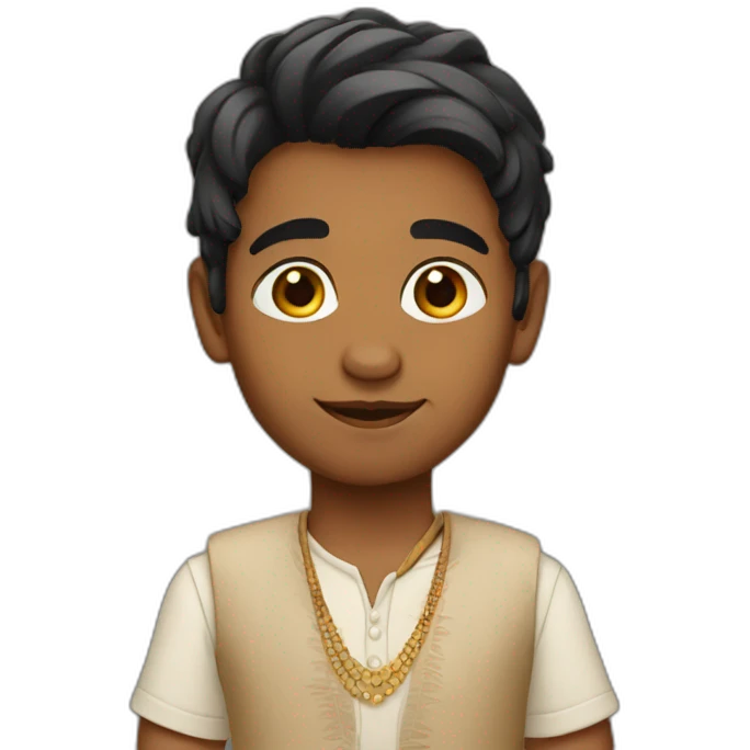 Indian boy new looks  emoji