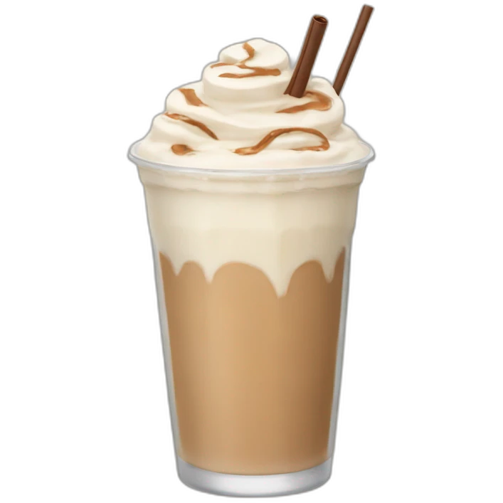 iced oat milk latte emoji