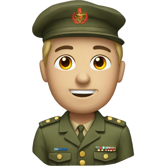 Un militaire qui fait du pain emoji