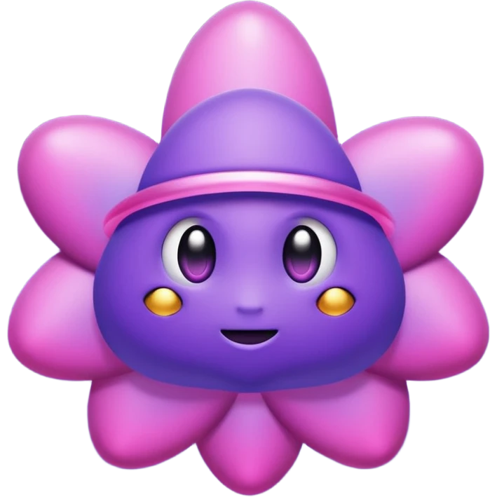 Pokemon legendary purple and pink cosmog emoji