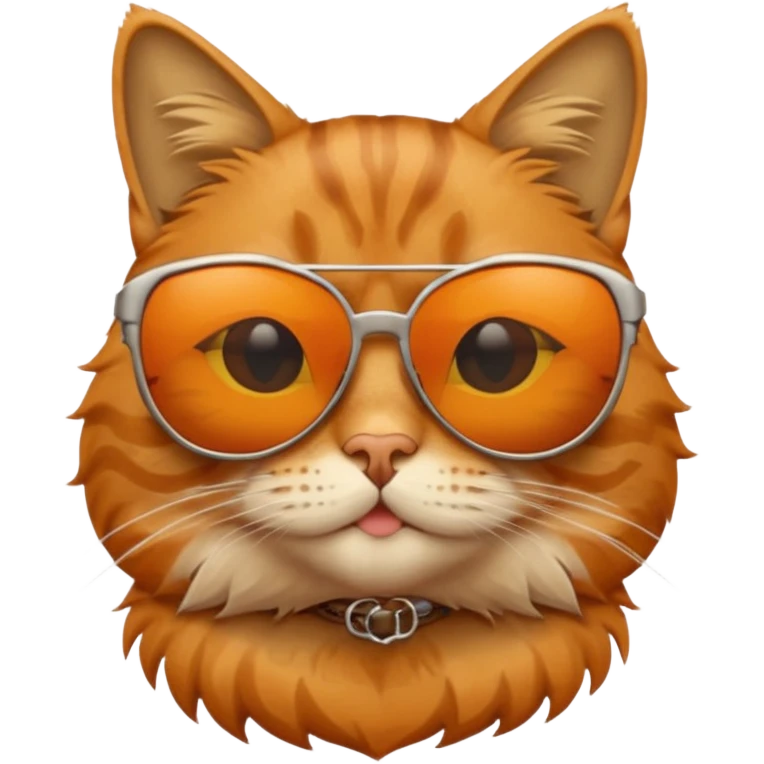 Cat wearing sunglasses emoji