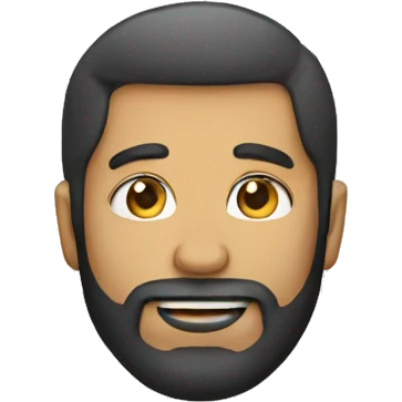 man with beard emoji