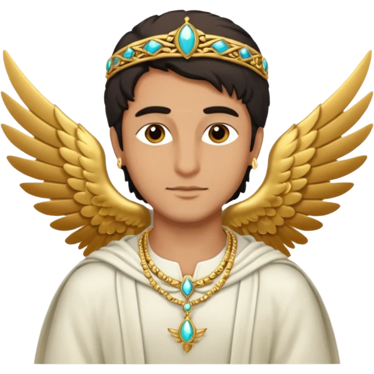 Farvahar, man with long wings emoji