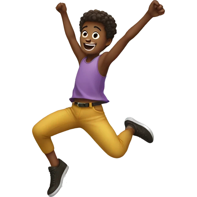 Jumping emoji