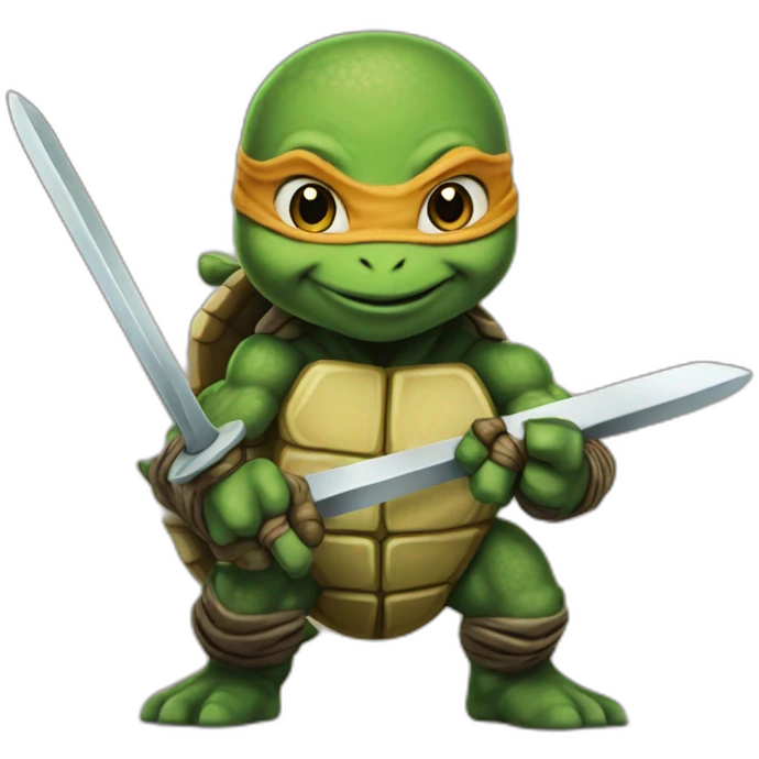 Teenage mutant turtles babies emoji
