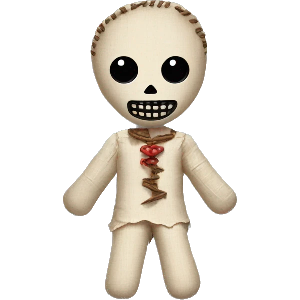 Traditional Voodoo doll  emoji