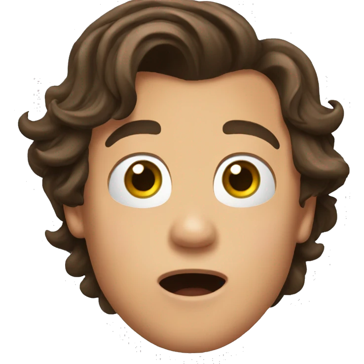 Harry Styles surprised emoji