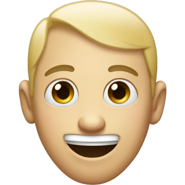 Funny Thin Face emoji