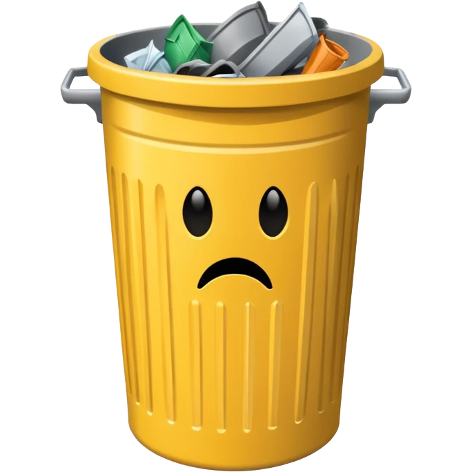 a trashcan emoji