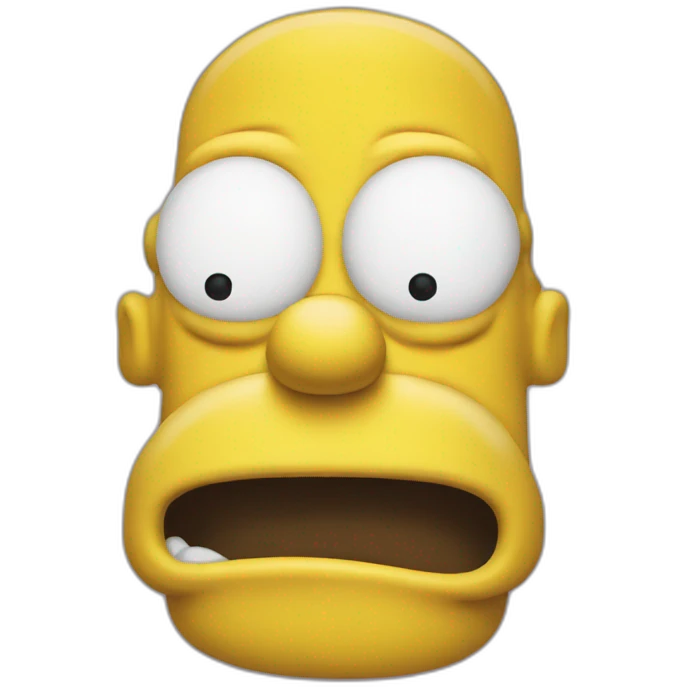 Homer simpsons  emoji