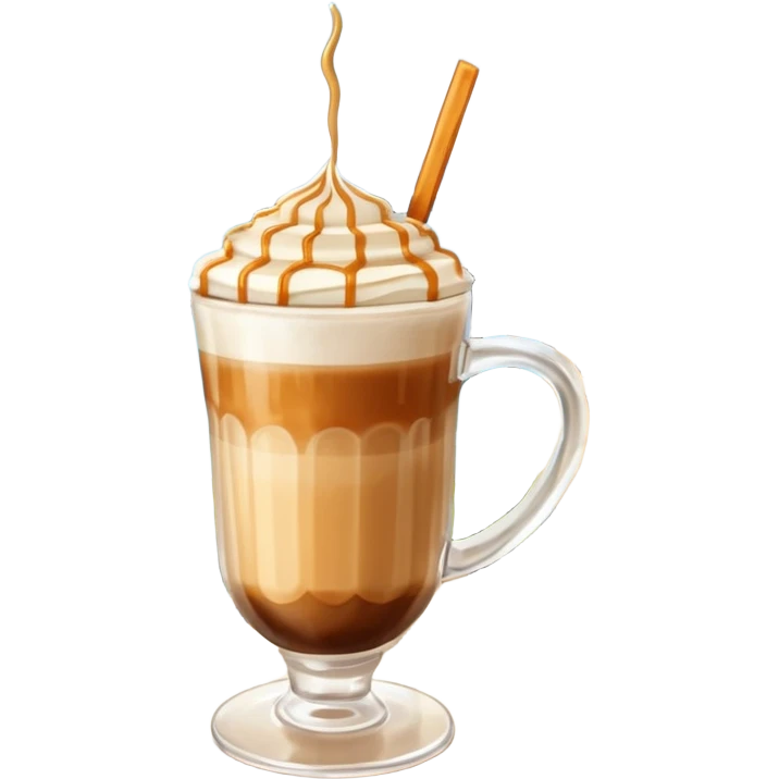 coffe macchiato in balcony  emoji