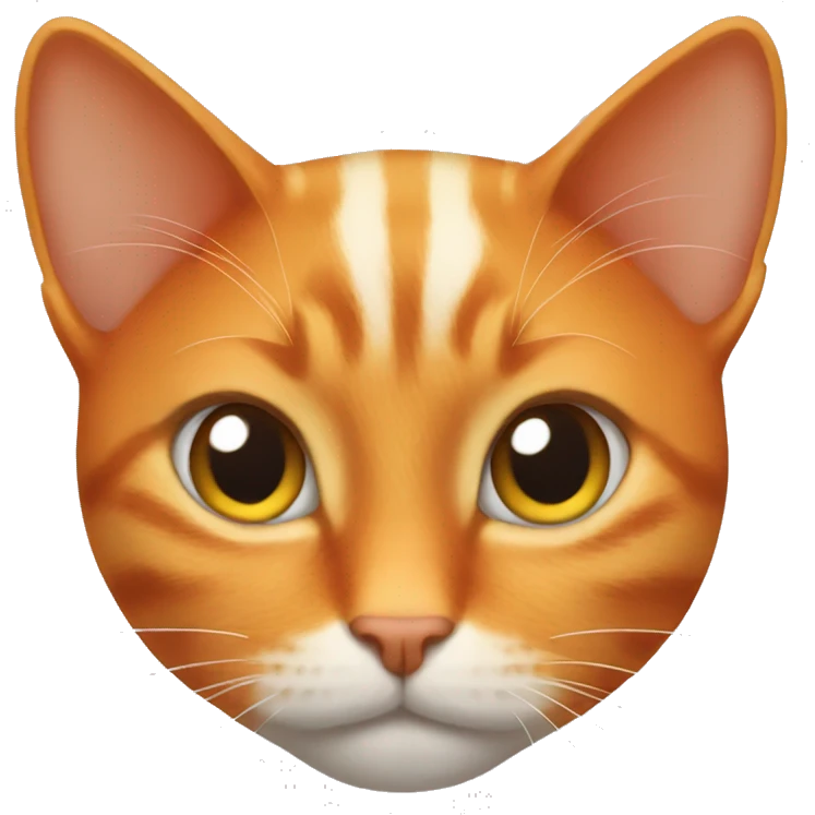 gentleman orange cat emoji