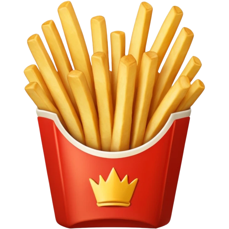 Porzione di patatine piccola emoji