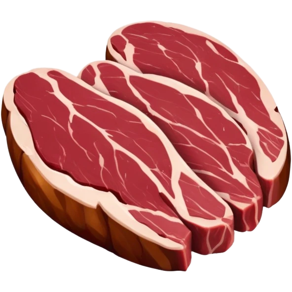 Duck breasts raw meat emoji