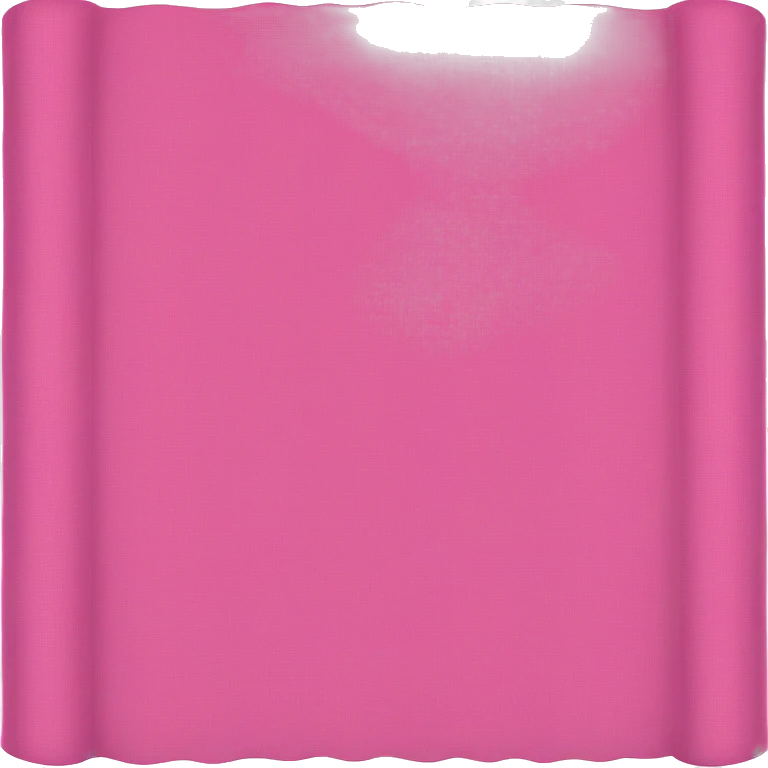 Pink yoga mat  emoji