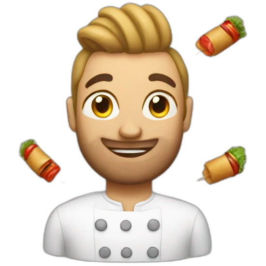 Jazz and kebab emoji