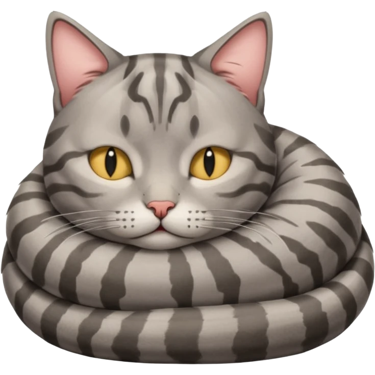 Tired cat emoji