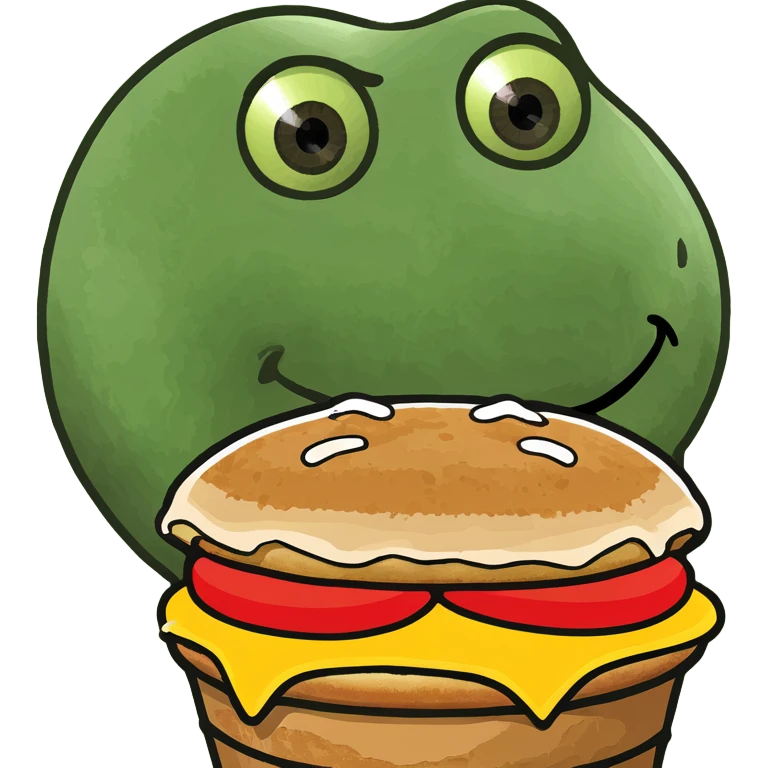 McDonald’s logo with spicy McMuffin next to it emoji