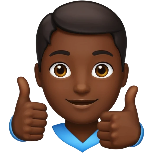 Black thumbs up  emoji