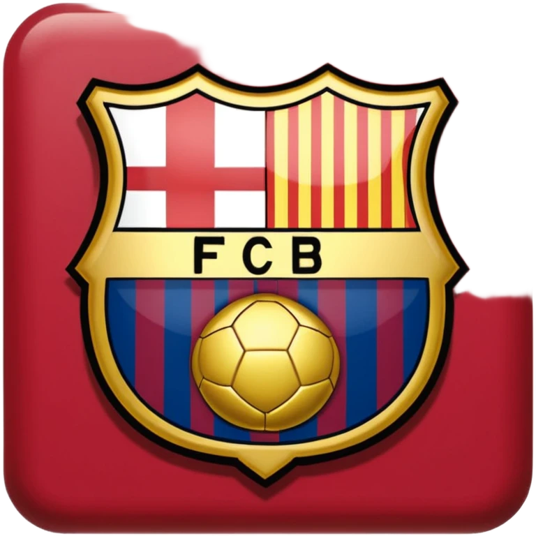 Escudo del FC Barcelona  emoji