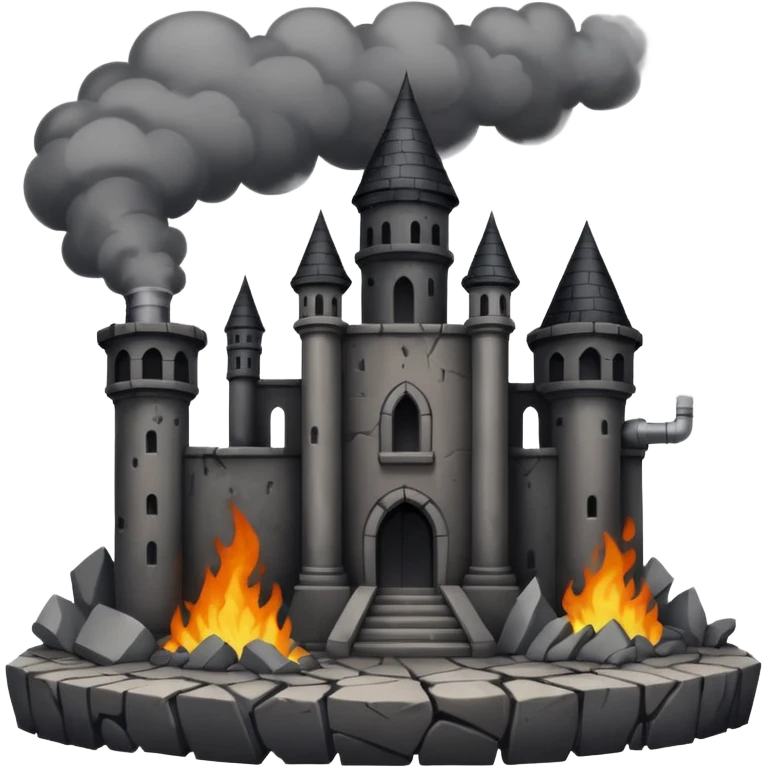 dark corrupted city emoji