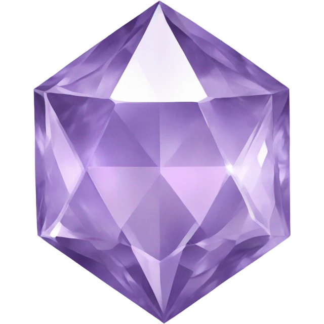 A light purple diamond emoji