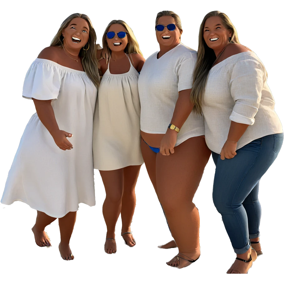 beach day with friends emoji