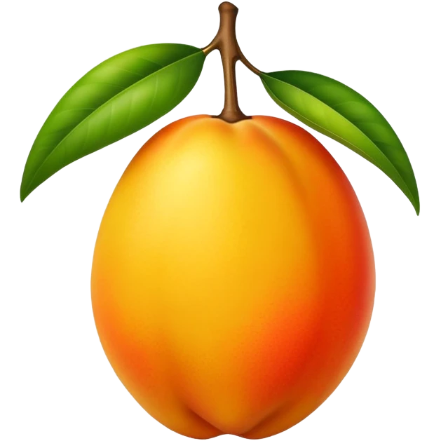 Juicy mango emoji