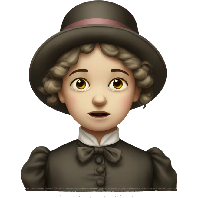 sick Victorian child emoji
