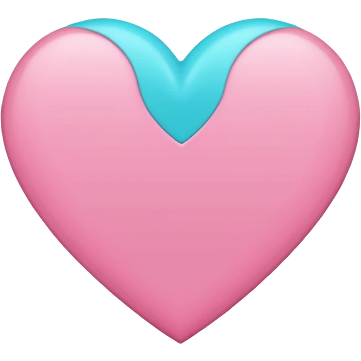 Crea un emoji tipo corazón que tenga estos emojis o sea que tenga estos colores 🩵💗🩷 emoji