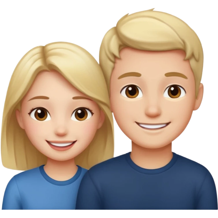 A girl telling boy , stop looking like that it's make me blush emoji