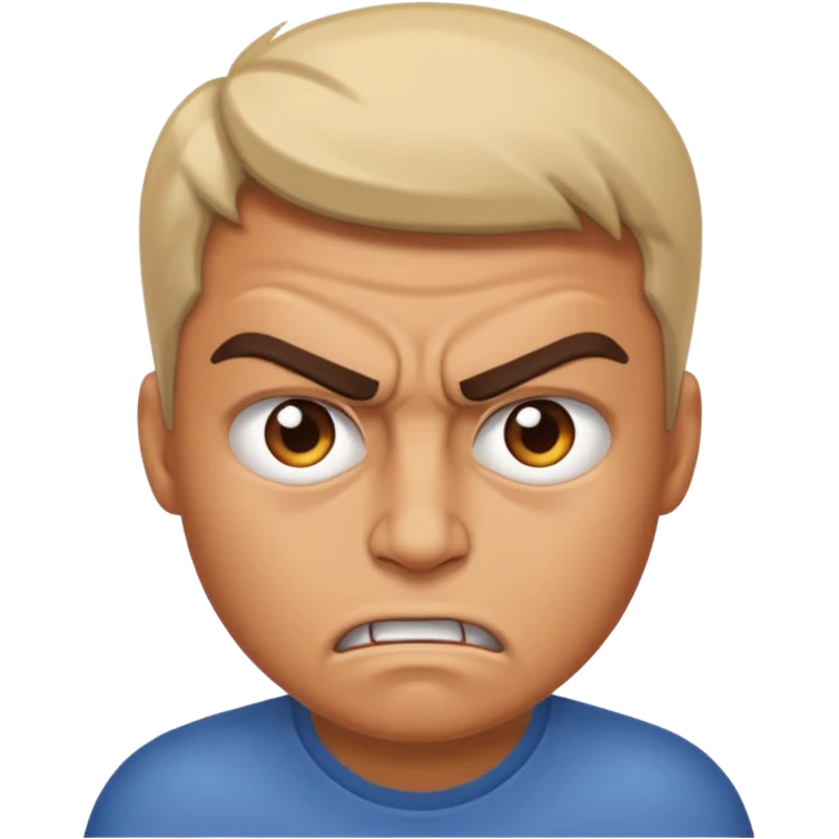 Angry arrogant is tired of idiots powerful being or engity emoji