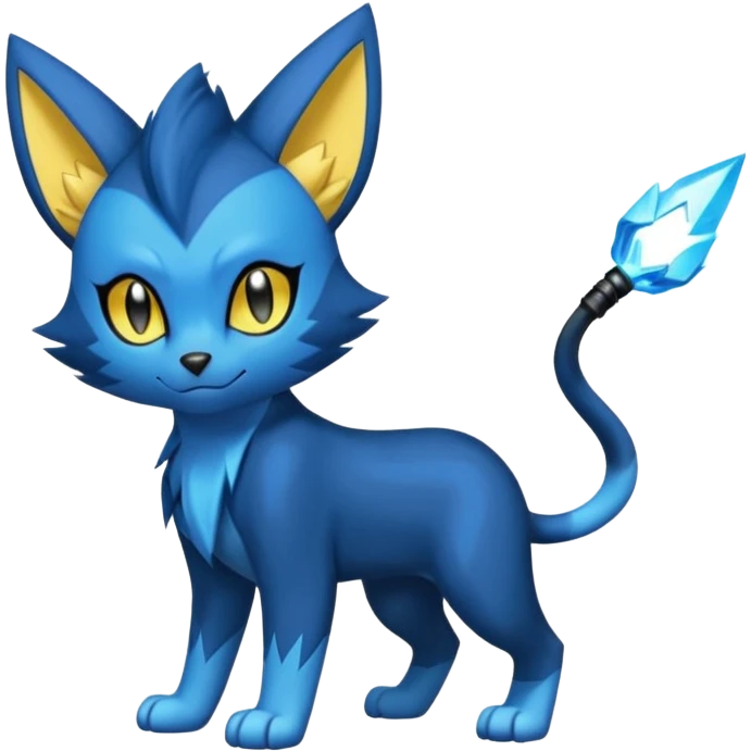 Shinx-Luxio-Luxray-Dewott-fusion emoji