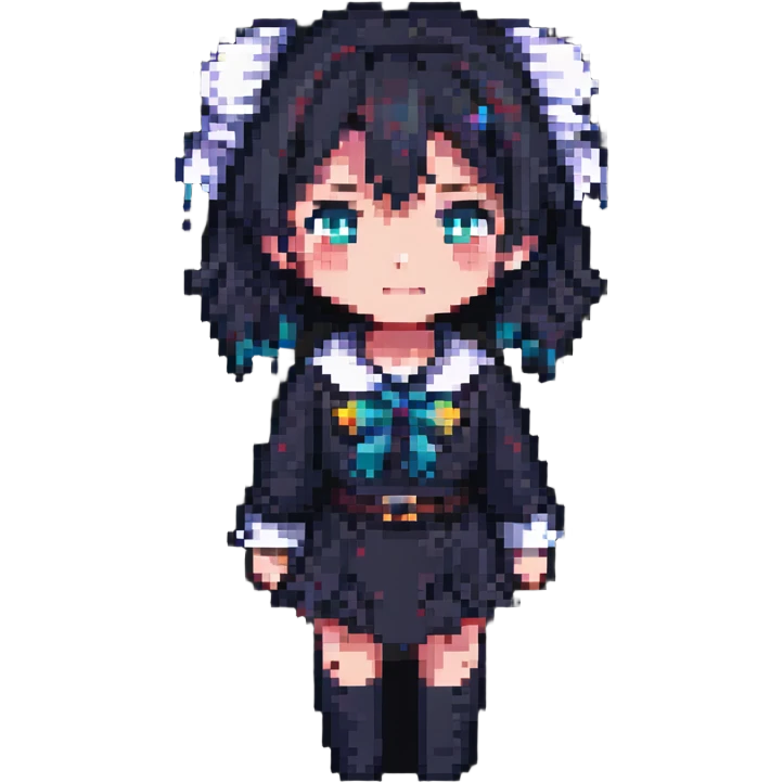 anime girl from anime "Roshidere" emoji