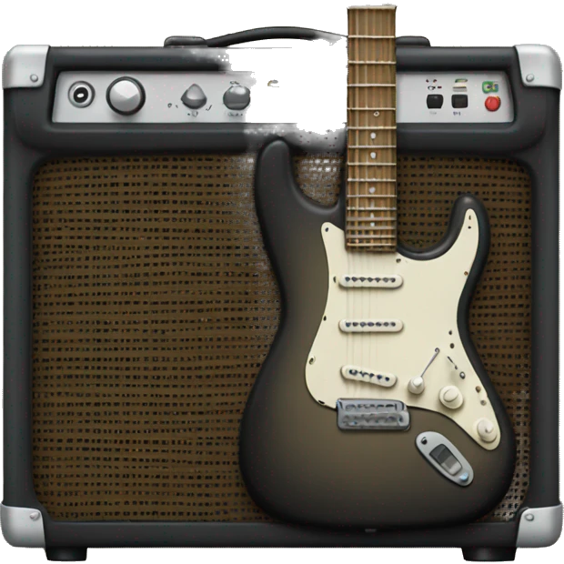 Guitar amp emoji