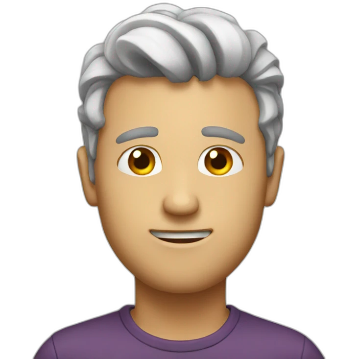 weird guy emoji