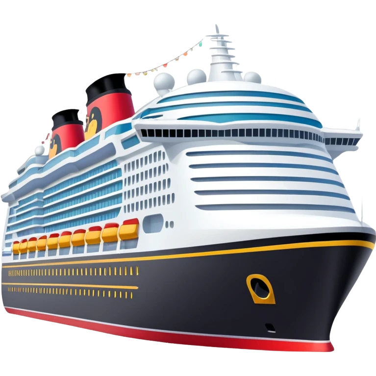 Disney cruise emoji