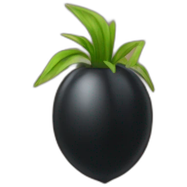 black seed emoji